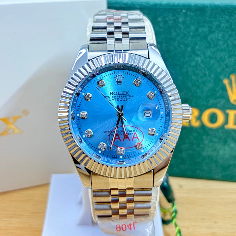 Tiffany Dial 40mm – Fluted Bezel | Jubilee Chain | Japanese Movement