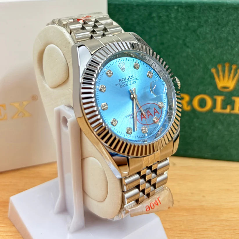 Tiffany Dial 40mm – Fluted Bezel | Jubilee Chain | Japanese Movement