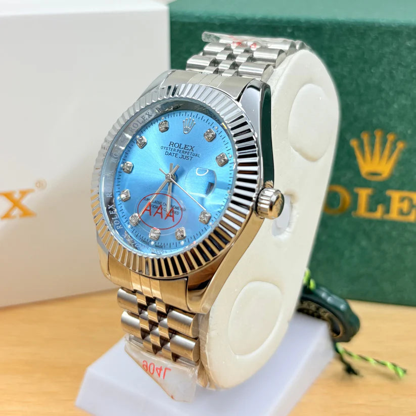 Tiffany Dial 40mm – Fluted Bezel | Jubilee Chain | Japanese Movement