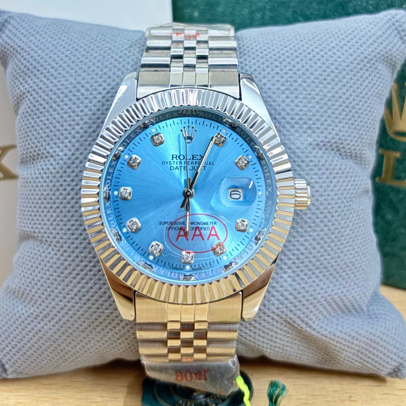 Tiffany Dial 40mm – Fluted Bezel | Jubilee Chain | Japanese Movement