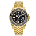 Rlx GMT Master 40mm | Stainless Steel | Yellow Gold Black Dial