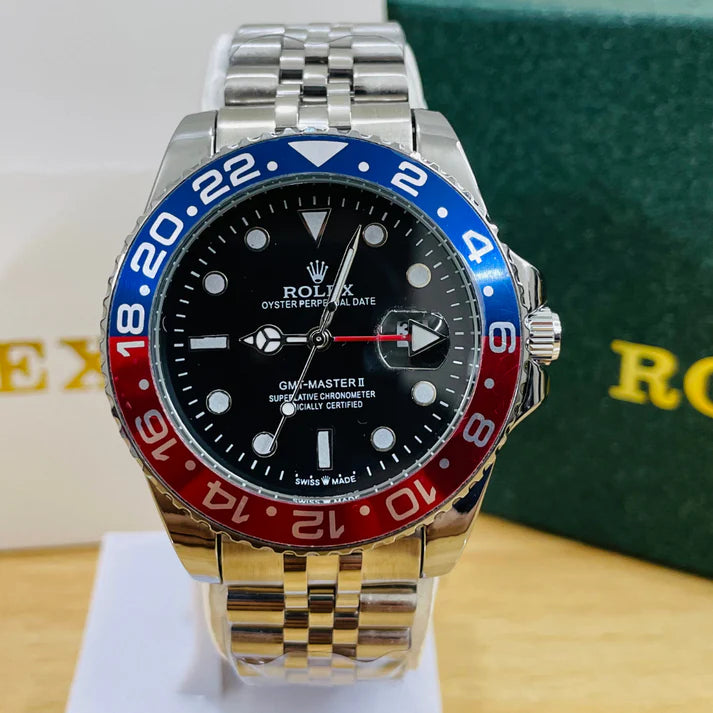 Rlx GMT Master 40mm | Stainless Steel | Pepsi Jubilee