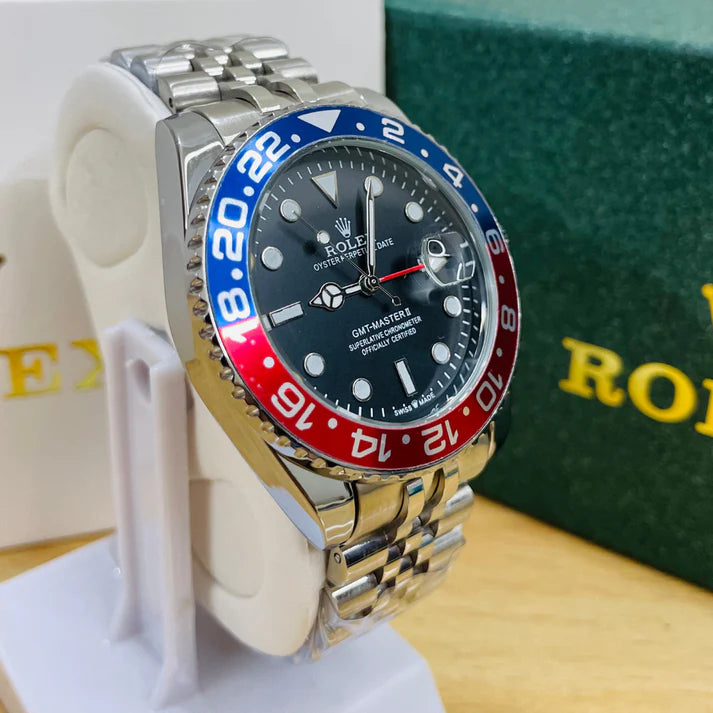 Rlx GMT Master 40mm | Stainless Steel | Pepsi Jubilee