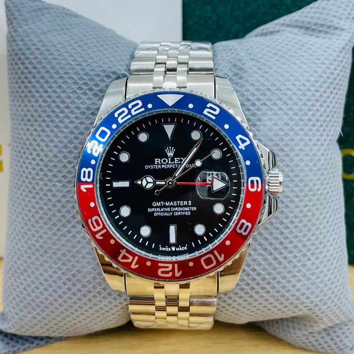Rlx GMT Master 40mm | Stainless Steel | Pepsi Jubilee