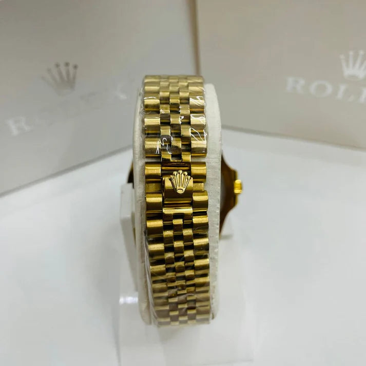 Rlx GMT Master 40mm | Stainless Steel | Yellow Gold Black Dial