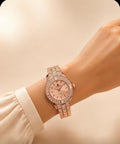 Ladies Vintage Square Stone Dial Watch – Rosegold | Sale