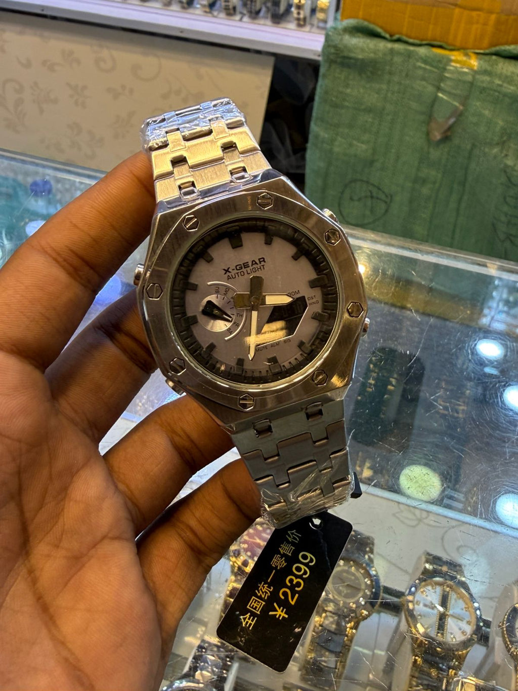 X GEAR Double Time Multi-Function Watch – Waterproof | 2 Colours | With Box