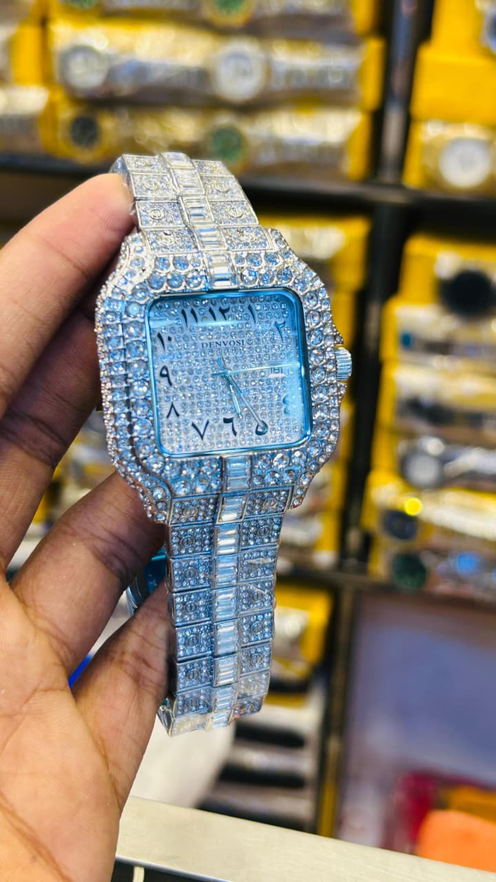 DENVOSI Ice Watch – Full Nagina | Arabic Dial | 3 Colours | Butterfly Lock | With Box