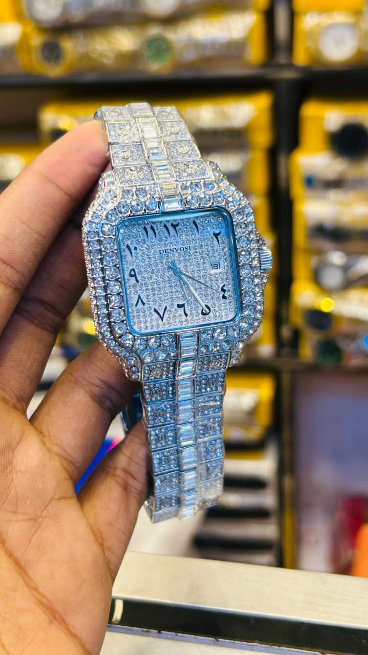DENVOSI Ice Watch – Full Nagina | Arabic Dial | 3 Colours | Butterfly Lock | With Box