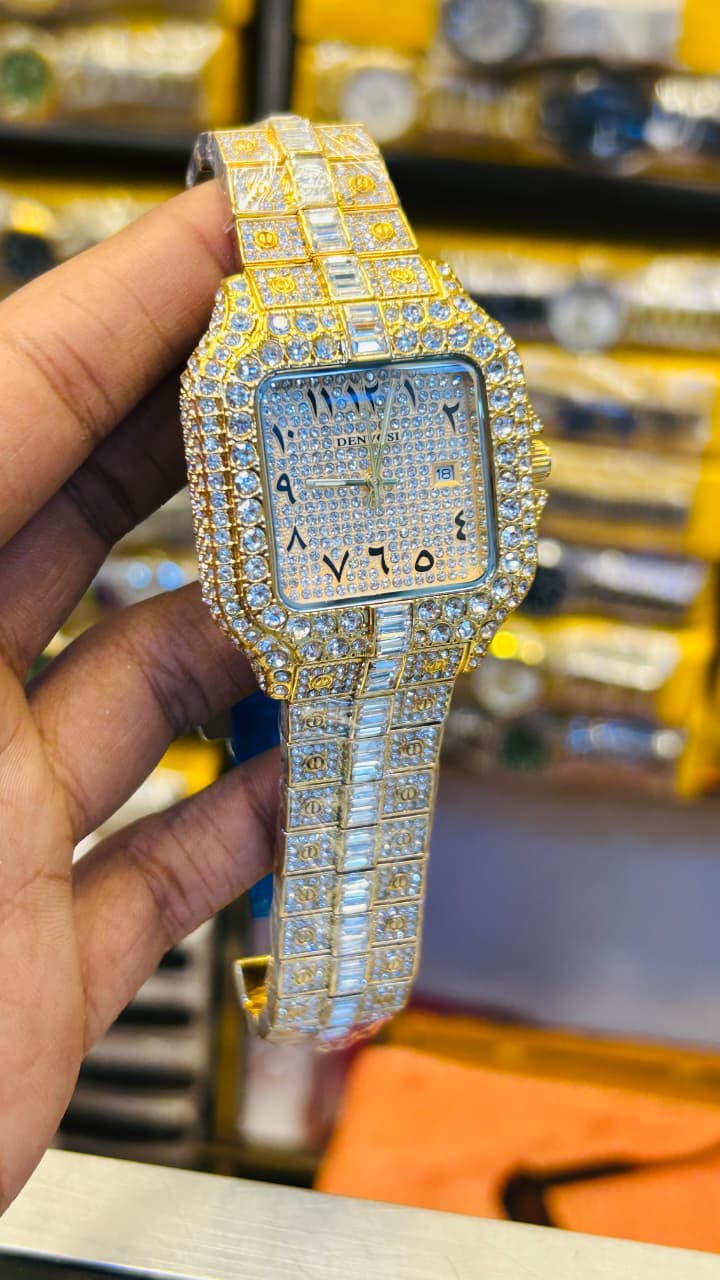 DENVOSI Ice Watch – Full Nagina | Arabic Dial | 3 Colours | Butterfly Lock | With Box
