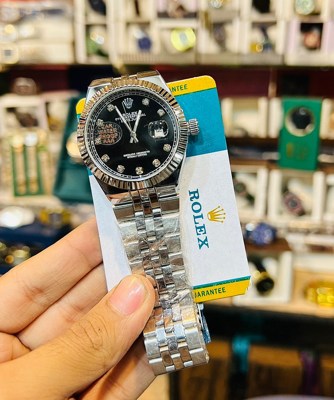Rolex Men's Watch – Date Working | Multiple Colours | With Box