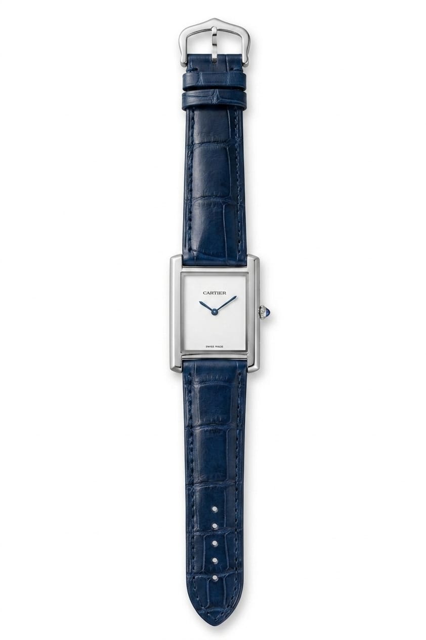 Cartier Tank Men's Wrist Watch (Copy)