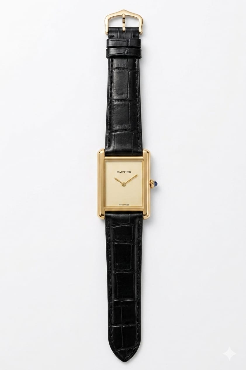 Cartier Tank Men's Wrist Watch