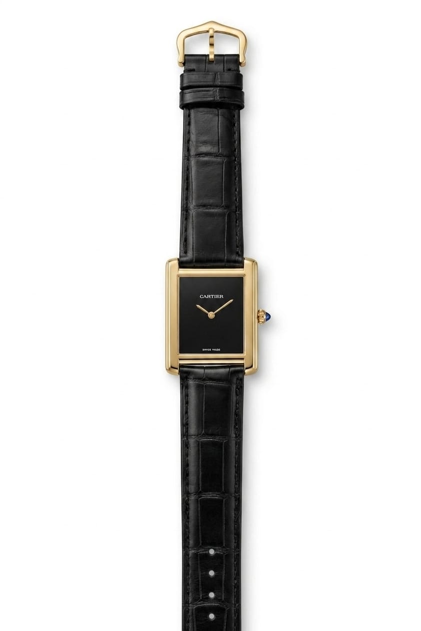 Cartier Tank Men's Wrist Watch (Copy)