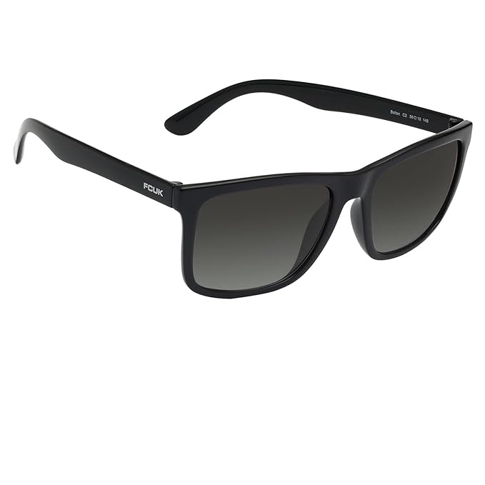 UV Protected Sunglasses – Black Frame | Grey Polycarbonate Lens